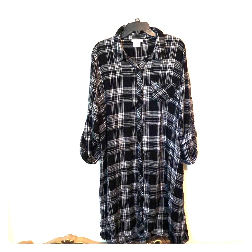 Plaid dress